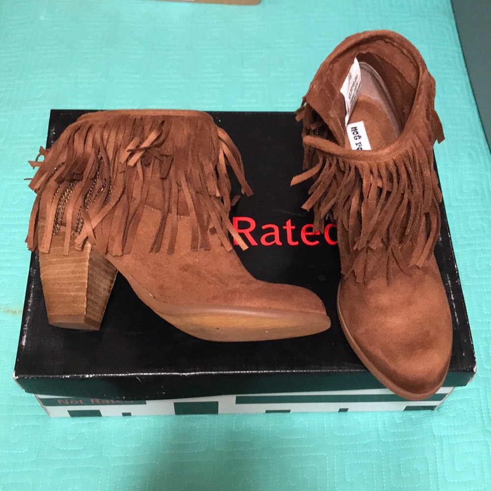 Not Rated heeled booties